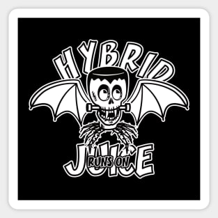 Hybrid Vampire (white) Sticker